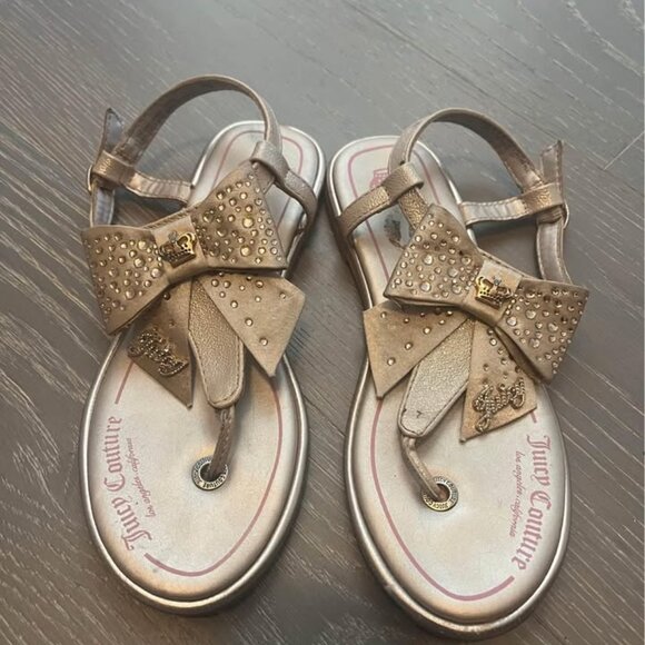 Girls Size 13 Juicy Couture Sandals - Picture 1 of 1